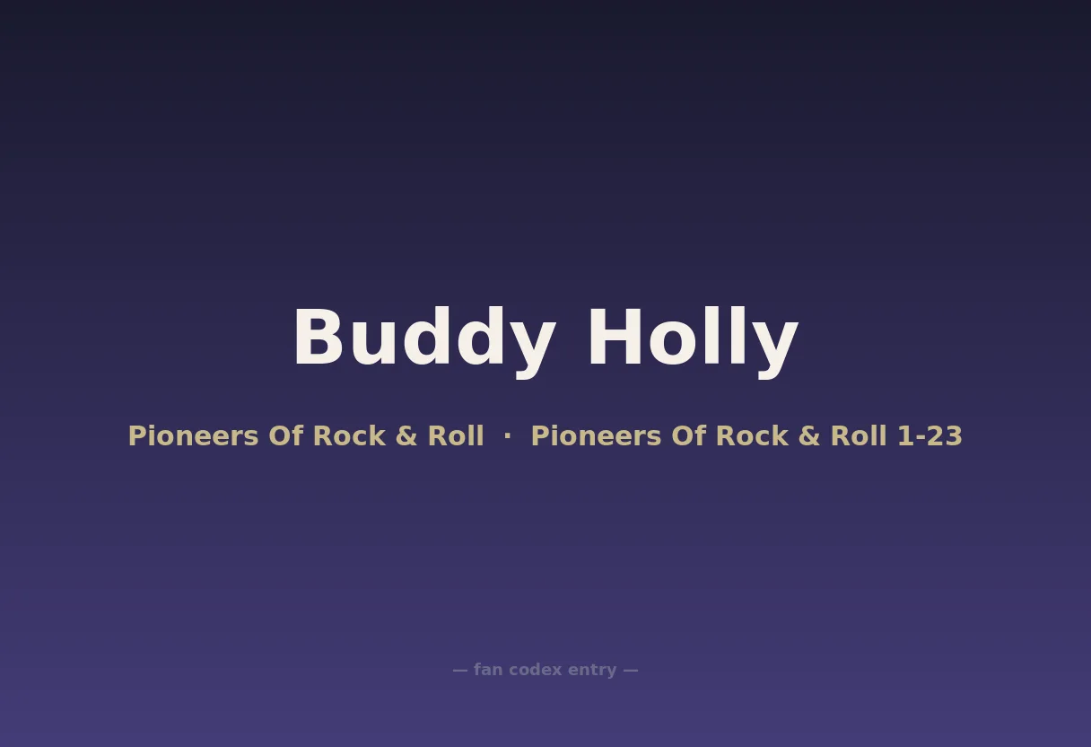 Buddy Holly