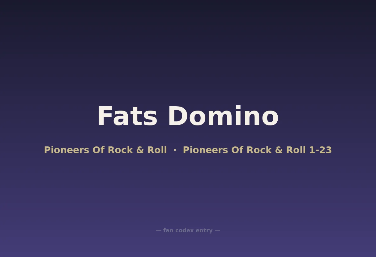 Fats Domino